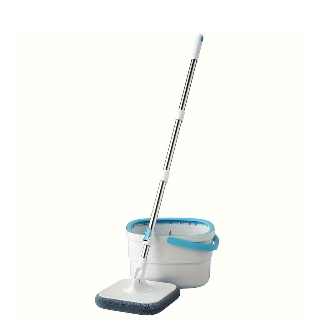 A Set of Sewage Separation Free-Standing Mop Buckets, Household Rotary Floor Mops, Lazy Mops, Dust-Removal Mops, Dry And Mops, Is Very Suitable for Home, Kitchen, Bathroom Floors, Cleaning Supplies