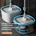 A Set of Sewage Separation Free-Standing Mop Buckets, Household Rotary Floor Mops, Lazy Mops, Dust-Removal Mops, Dry And Mops, Is Very Suitable for Home, Kitchen, Bathroom Floors, Cleaning Supplies